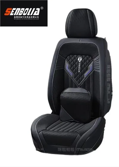 Avtomobil o'rindiqlari uchun sun'iy charm yostiqlar